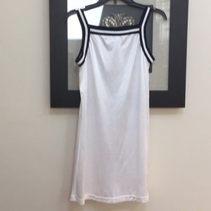 Host Pick Adorable Suzy Phillips ….White with Black Trim Sz M
